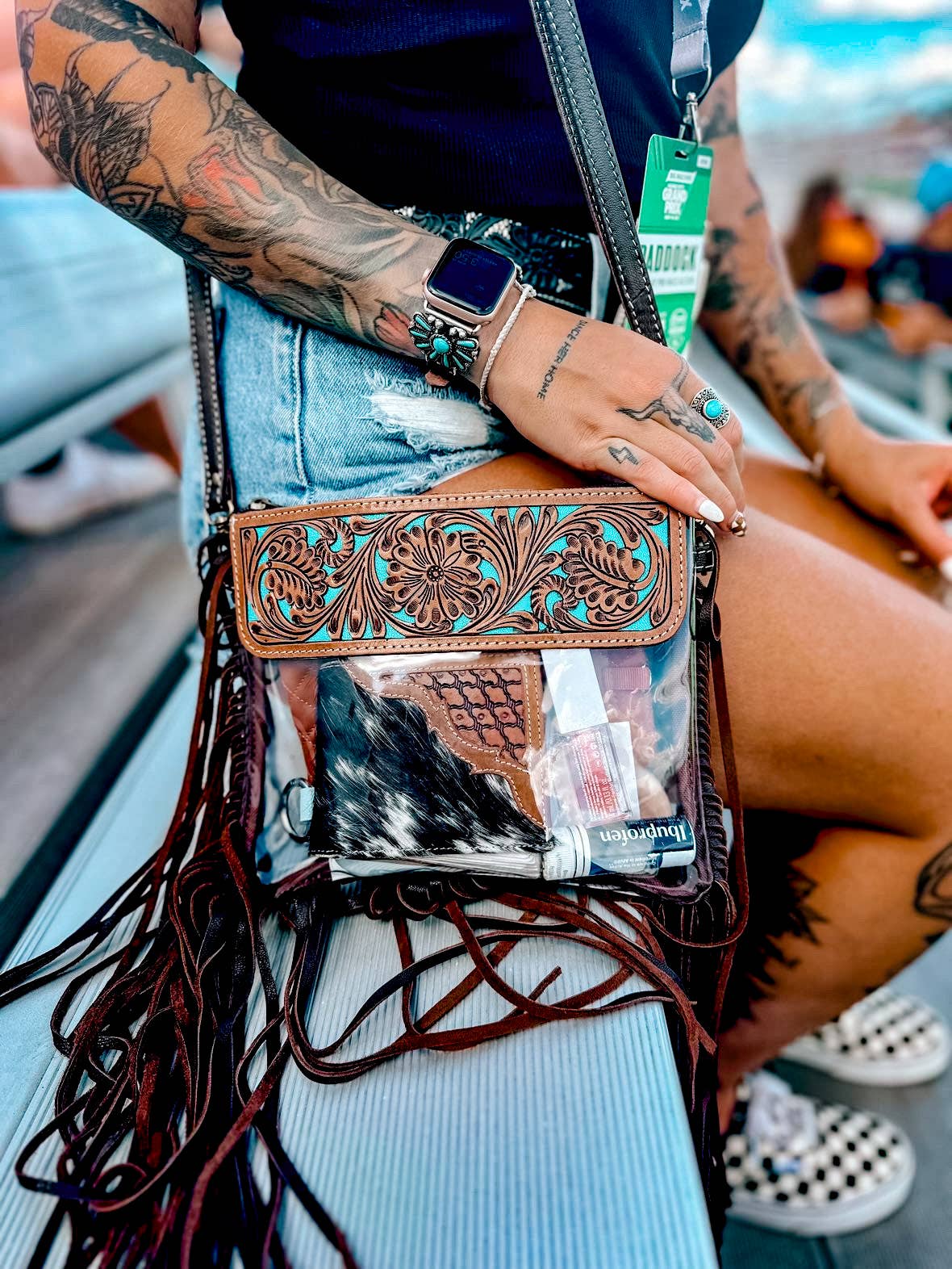 Clear Crossbody Concert Purse