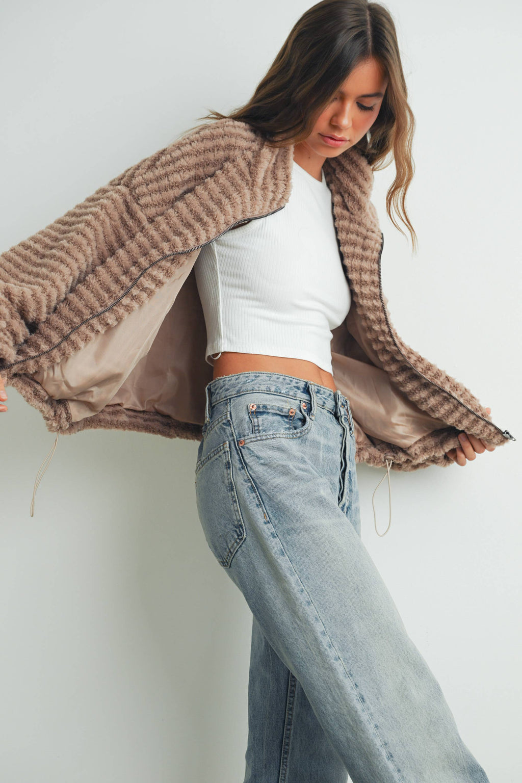 Collared Puffer Jacket