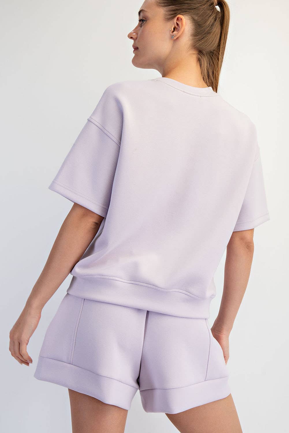 MODAL SCUBA BASIC SHORT SLEEVE TOP