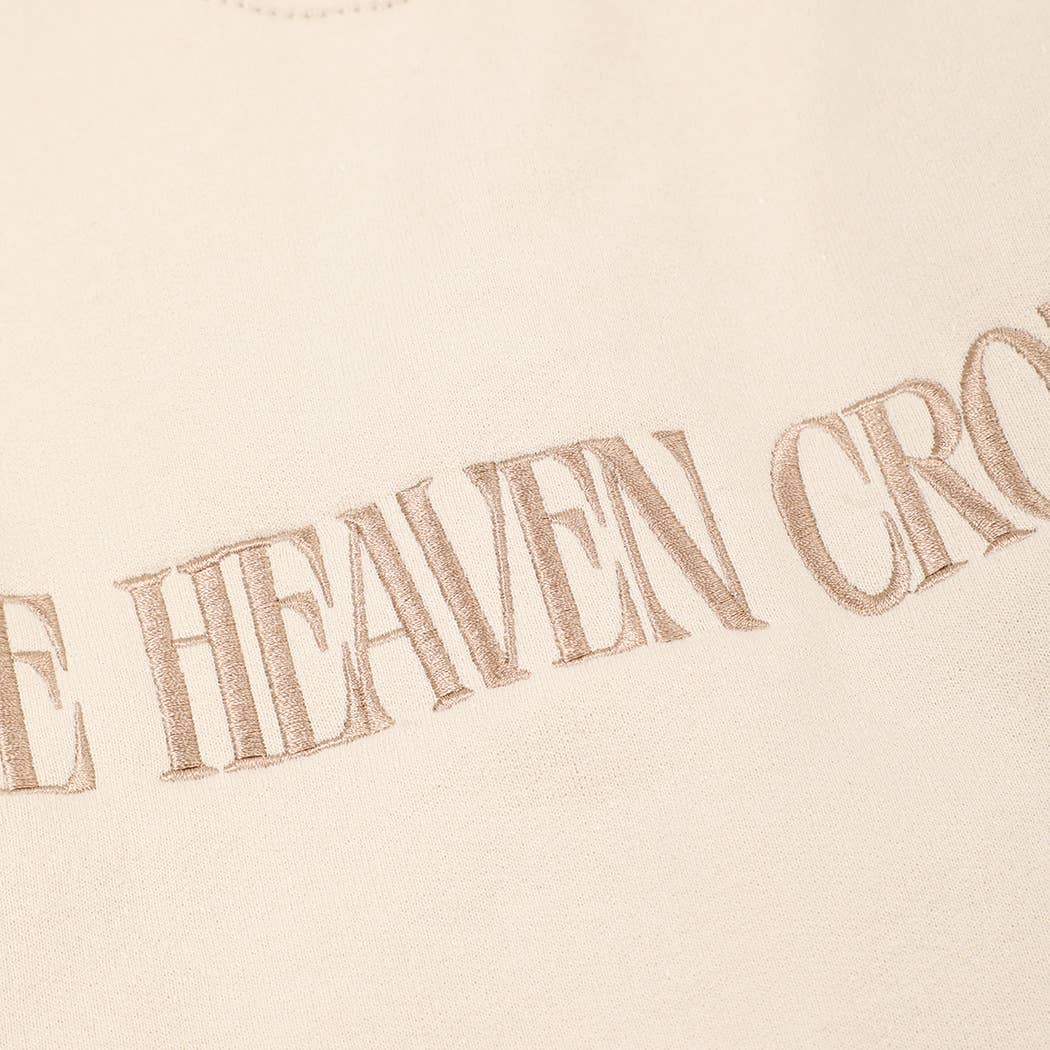 MAKE HEAVEN CROWDED Crewneck
