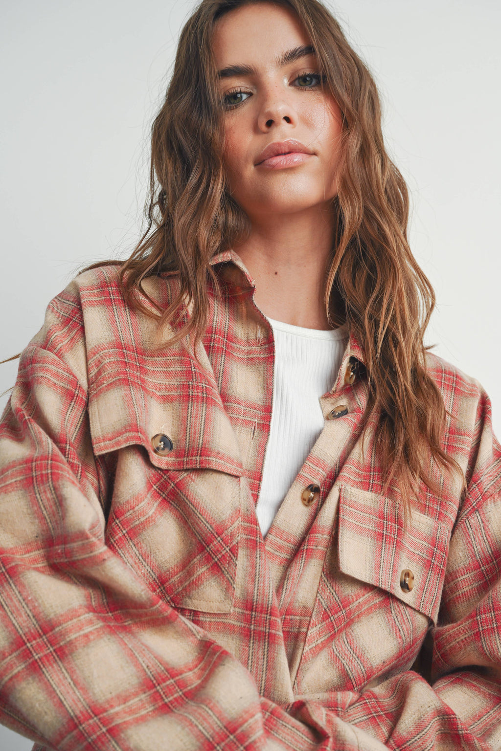 Plaid Long-Sleeve Flannel