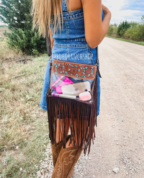 Clear Crossbody Concert Purse