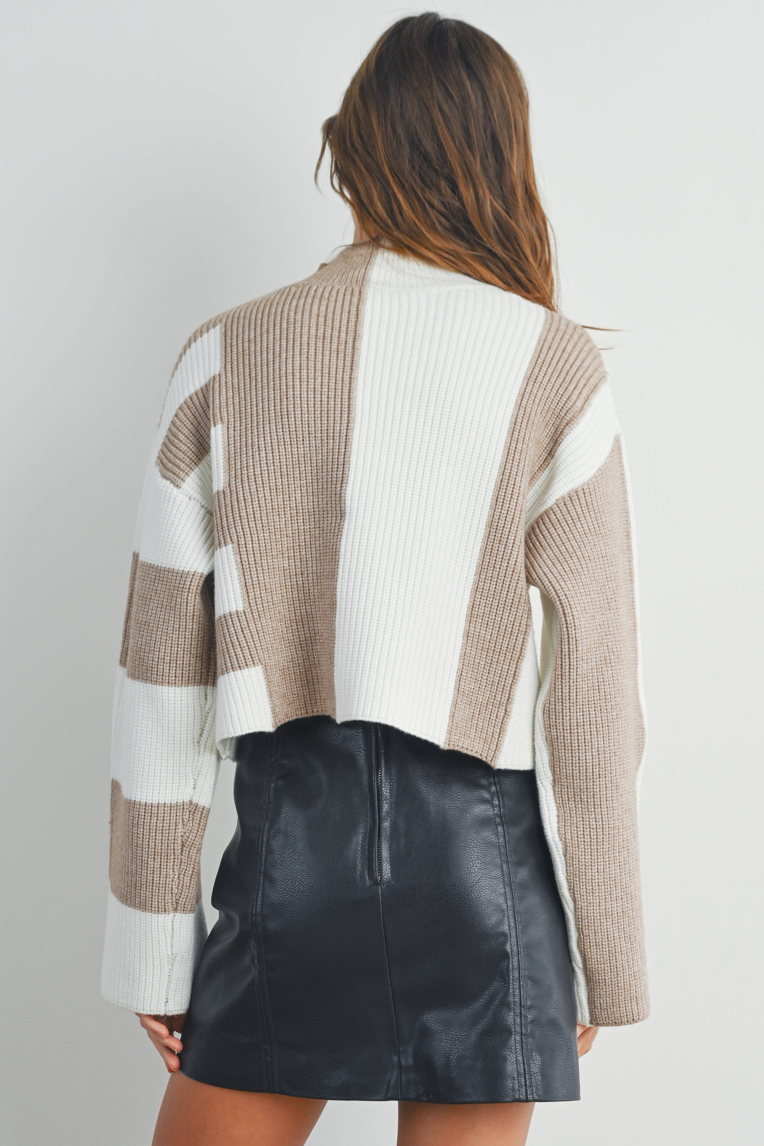 Color Block Sweater