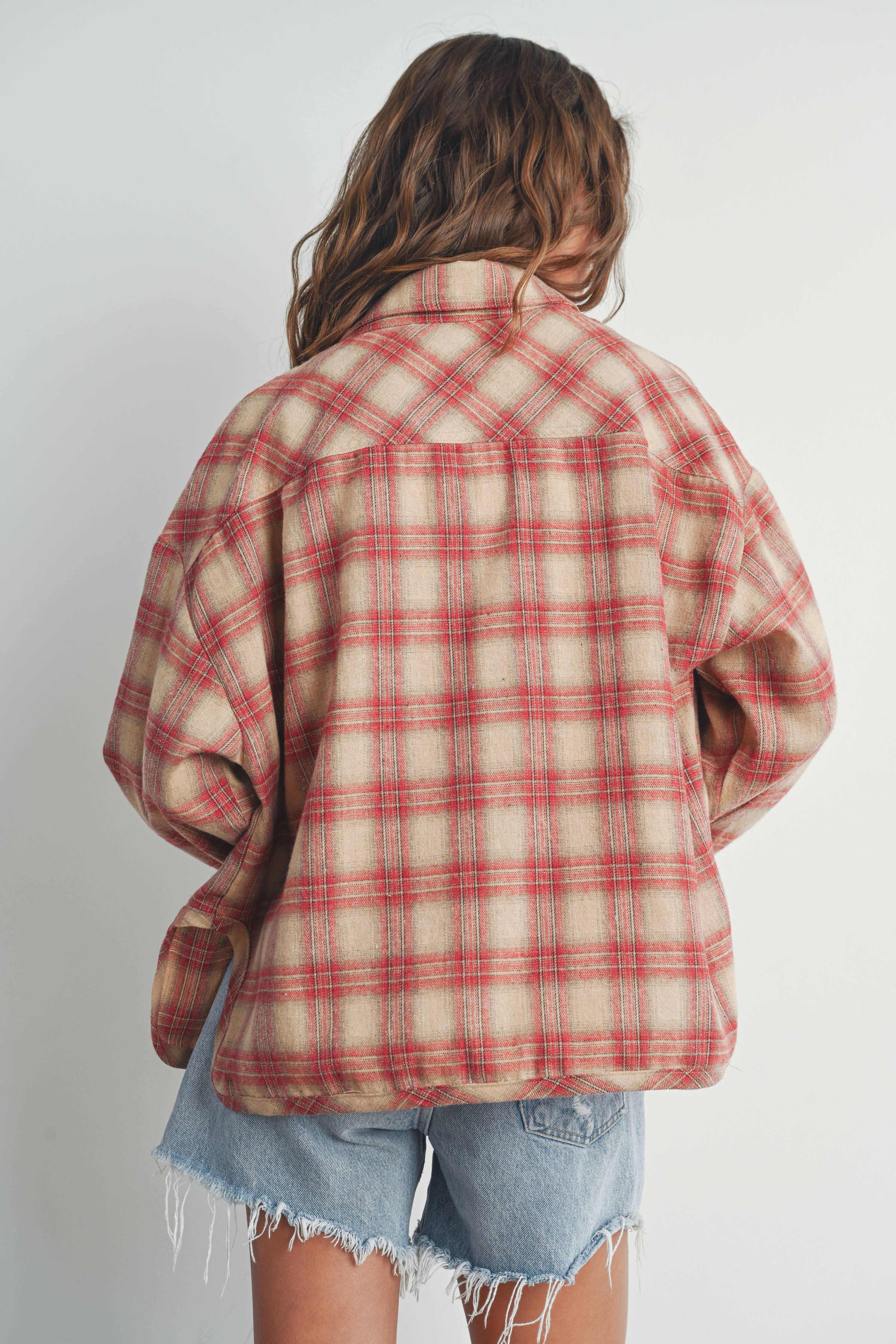 Plaid Long-Sleeve Flannel
