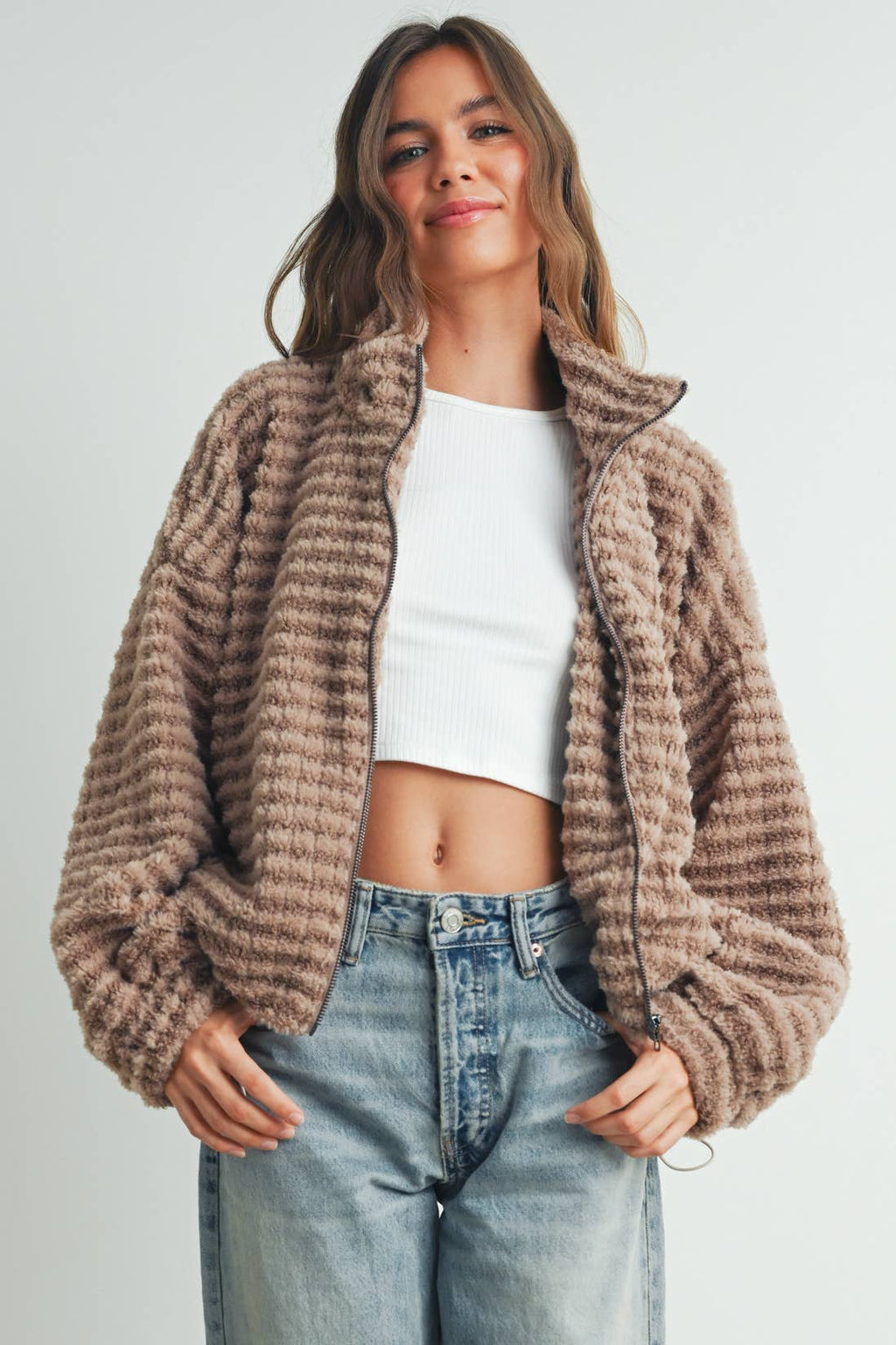 Collared Puffer Jacket