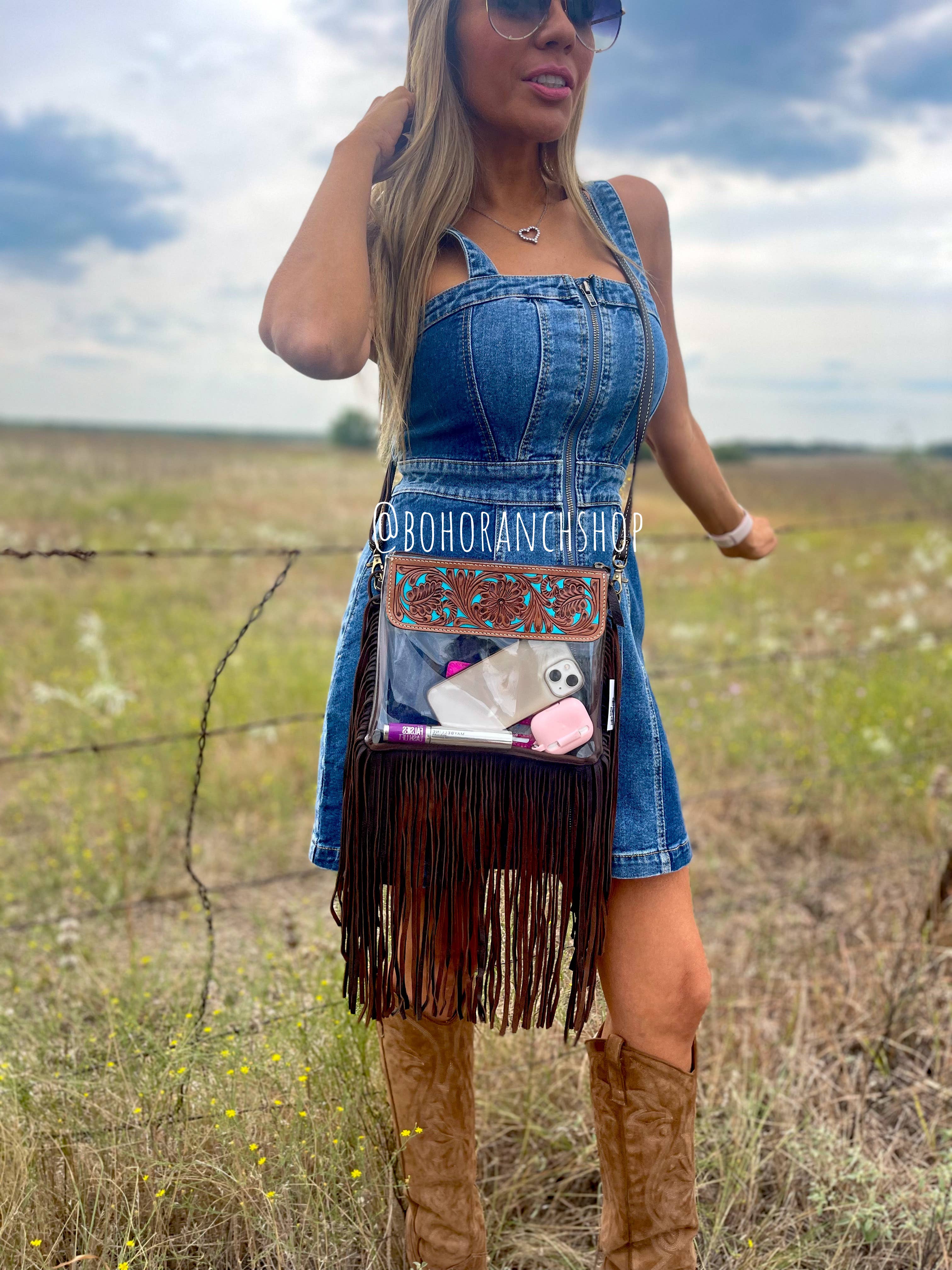 Clear Crossbody Concert Purse