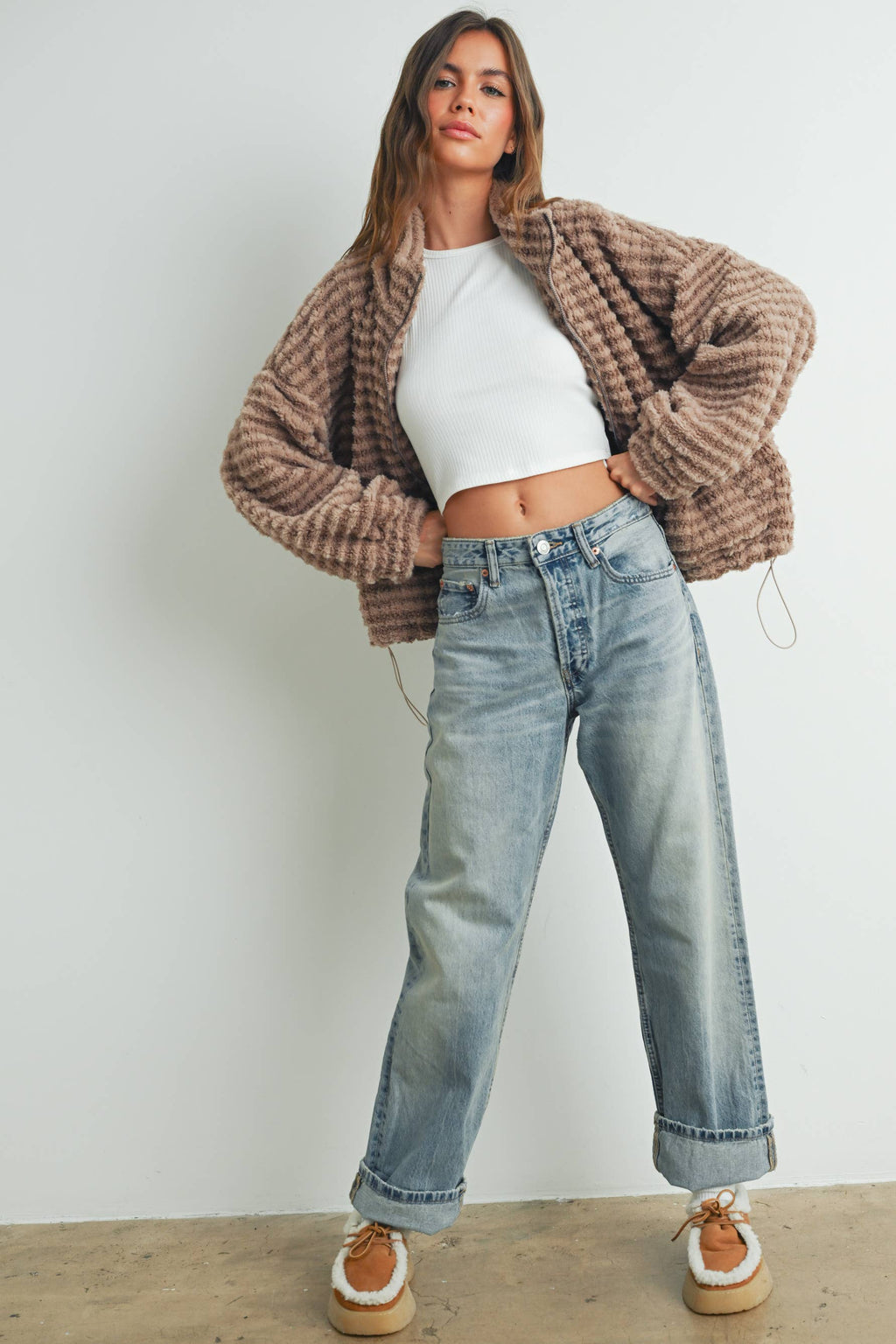 Collared Puffer Jacket