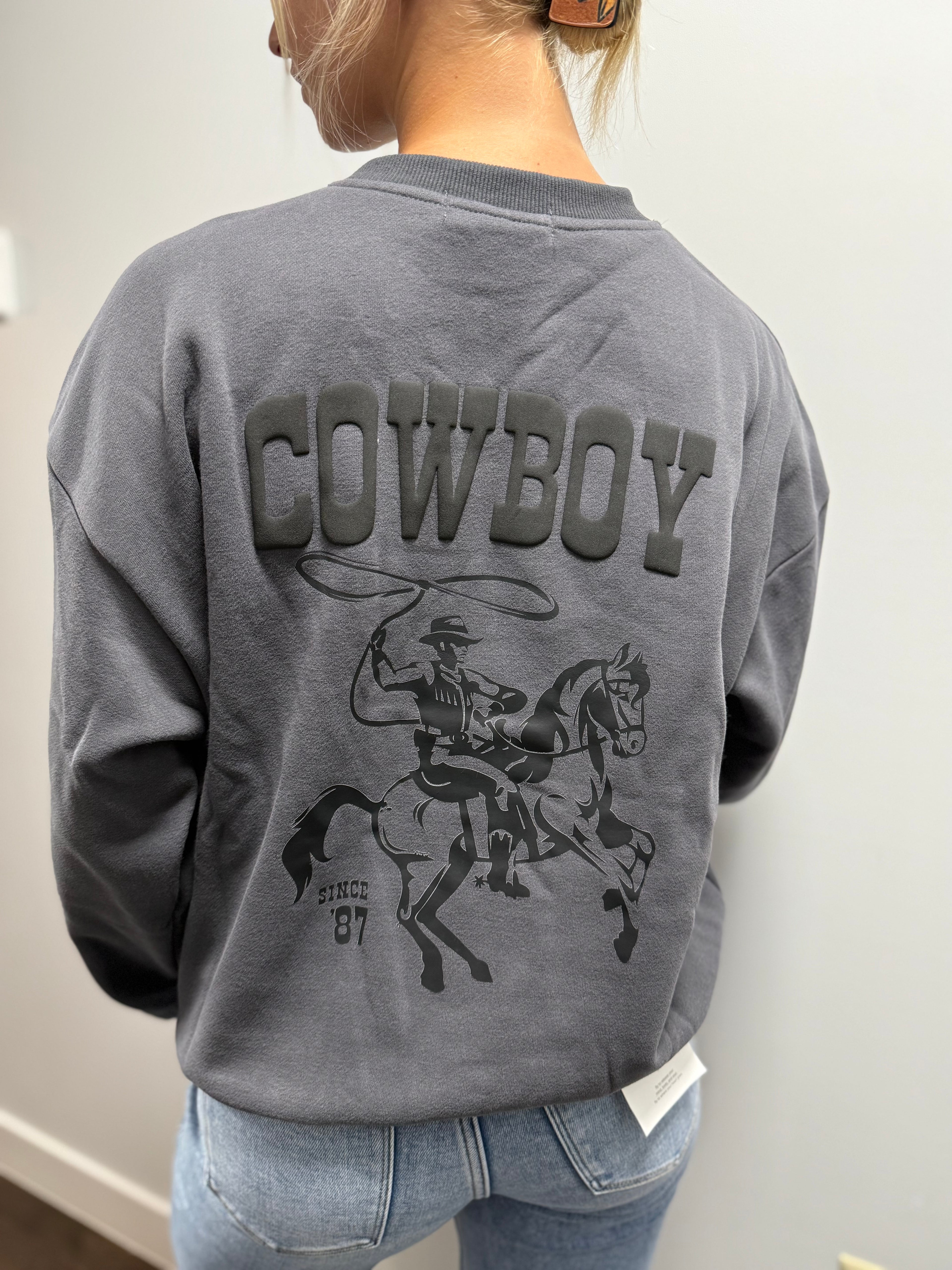 Cowboy Crewneck