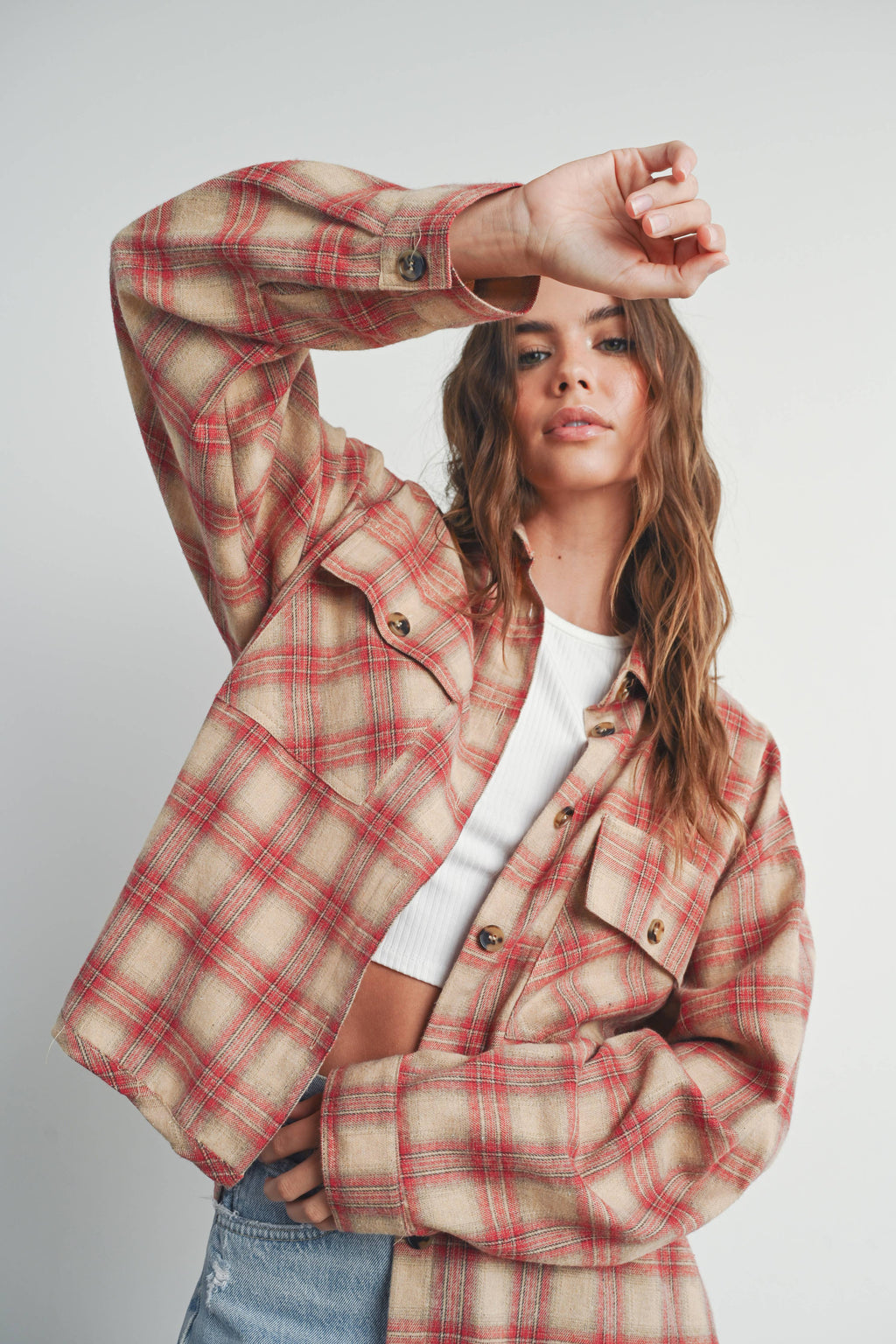 Plaid Long-Sleeve Flannel