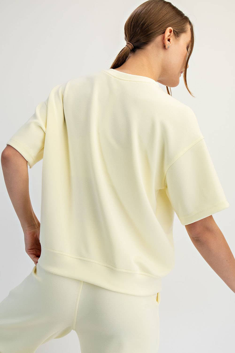 MODAL SCUBA BASIC SHORT SLEEVE TOP