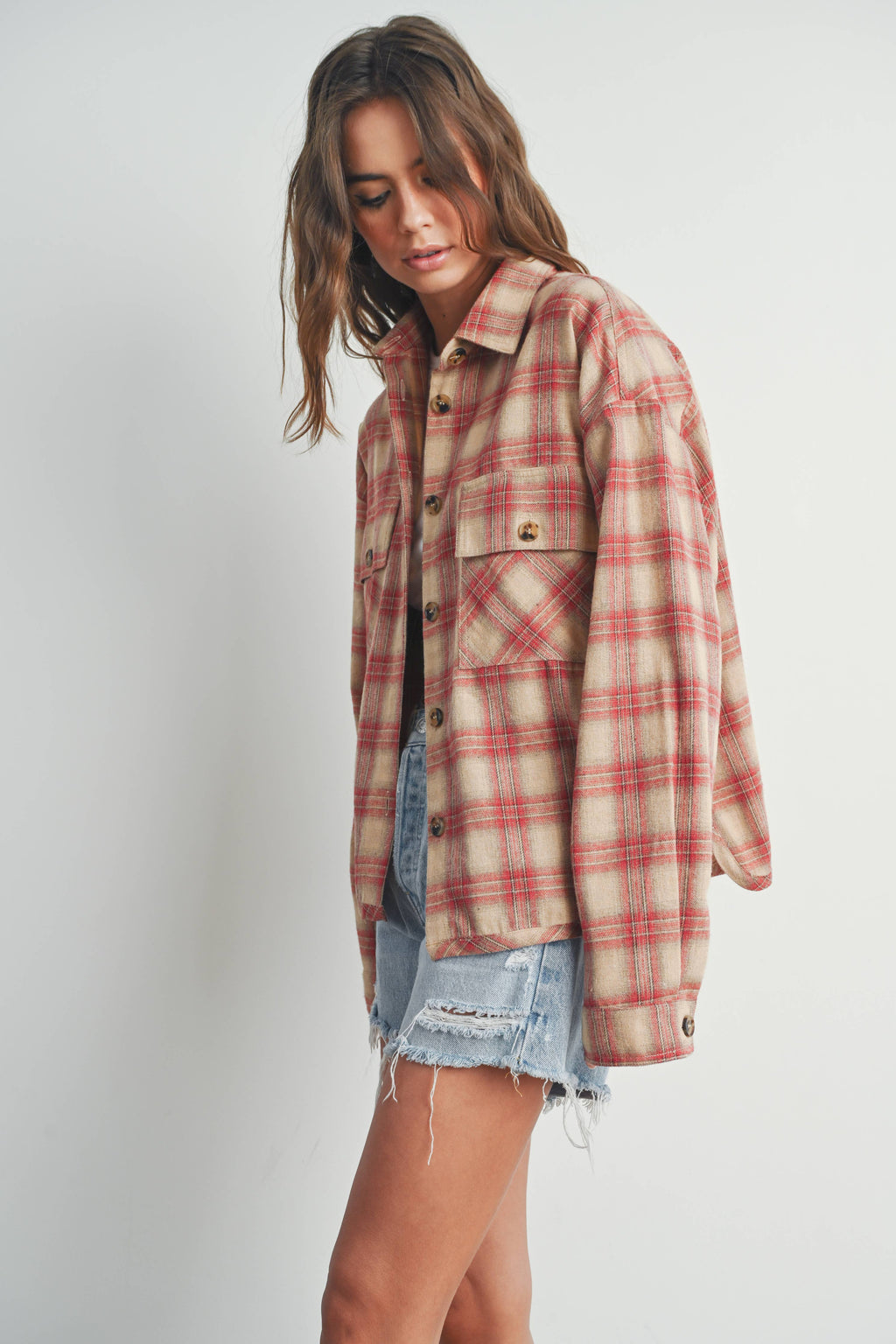 Plaid Long-Sleeve Flannel