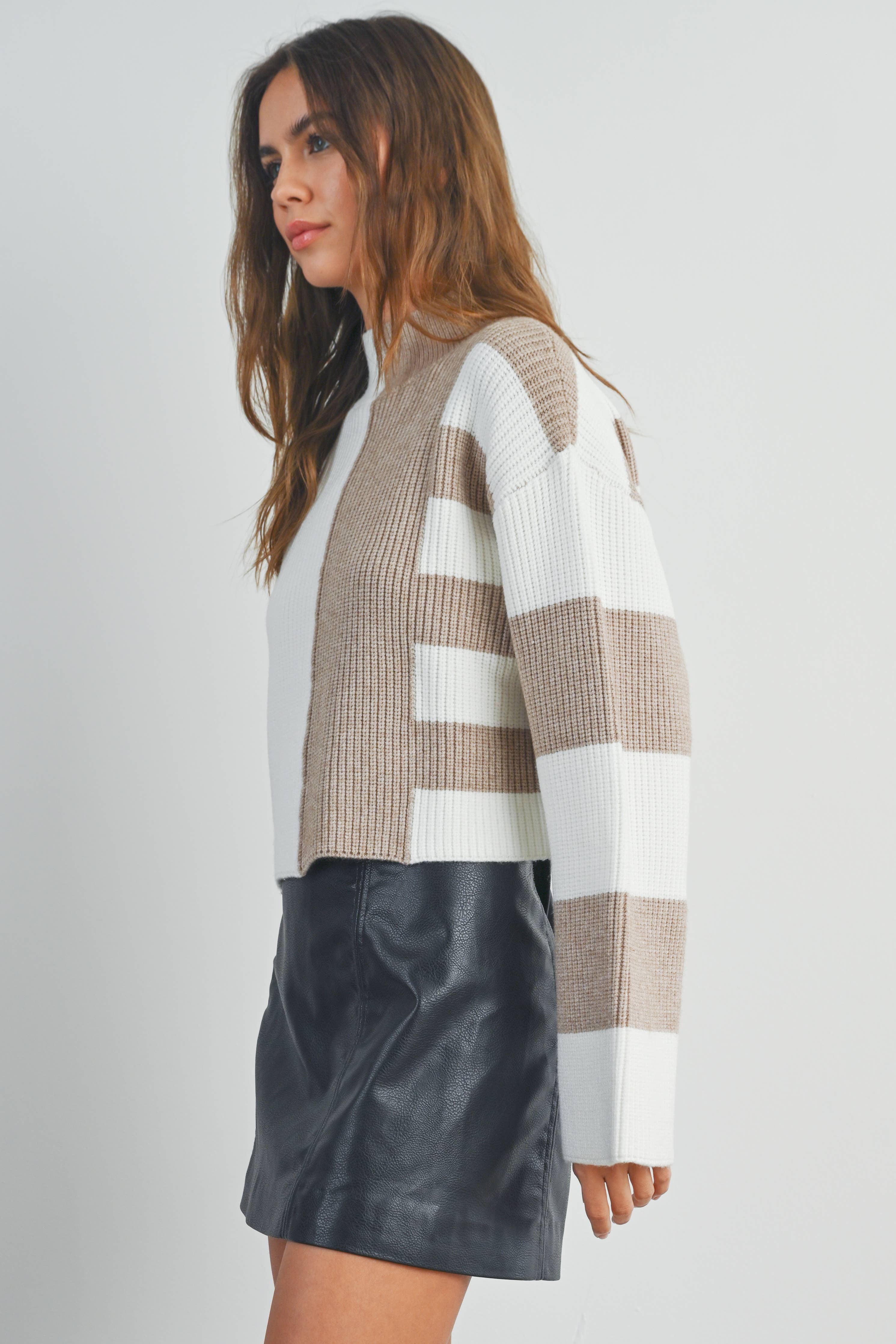 Color Block Sweater