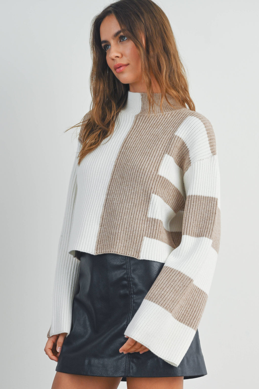 Color Block Sweater