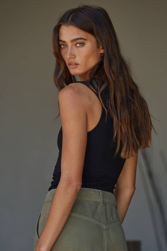 Double Layered Seamless Tank Top