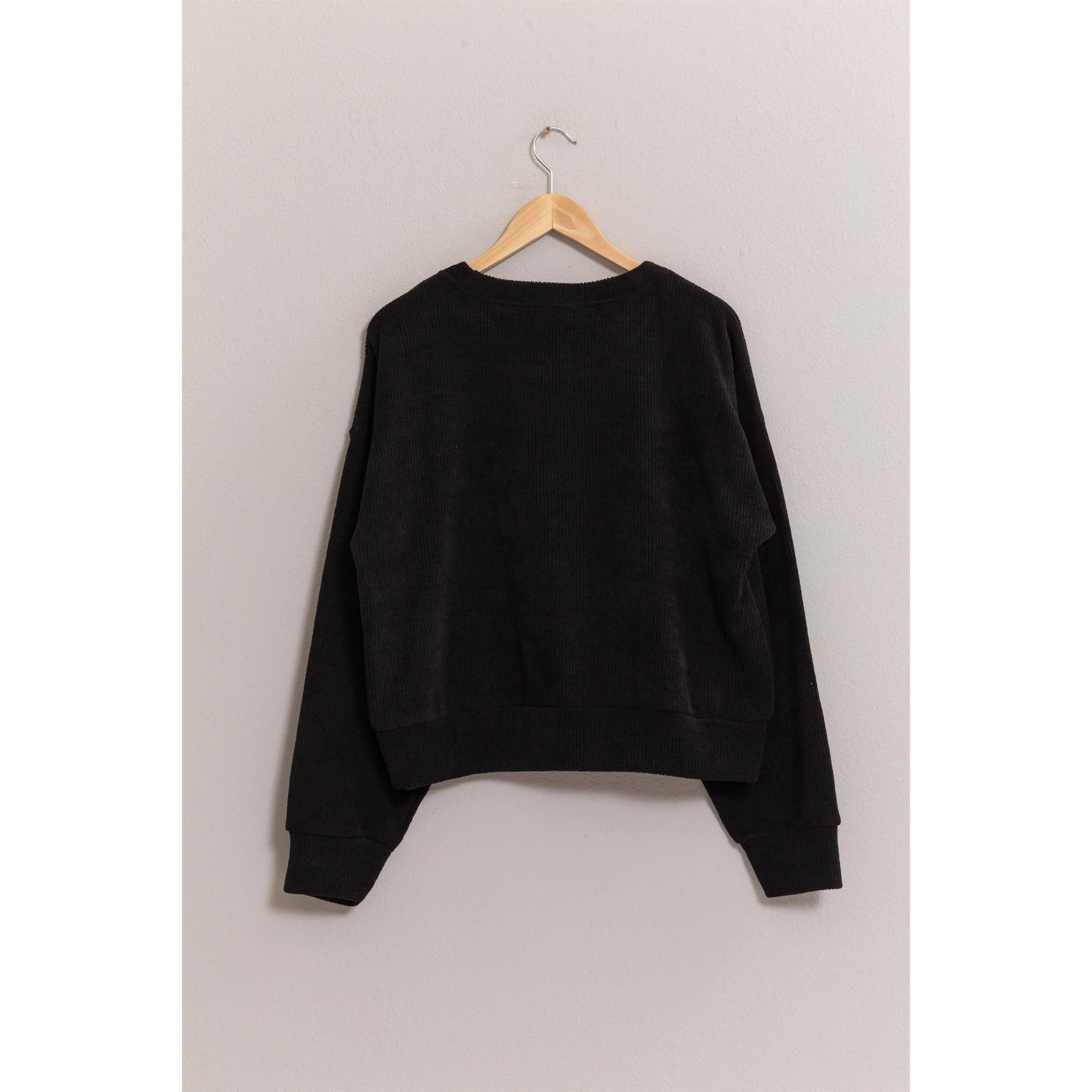 Soft Crew Neck Sweatshirt